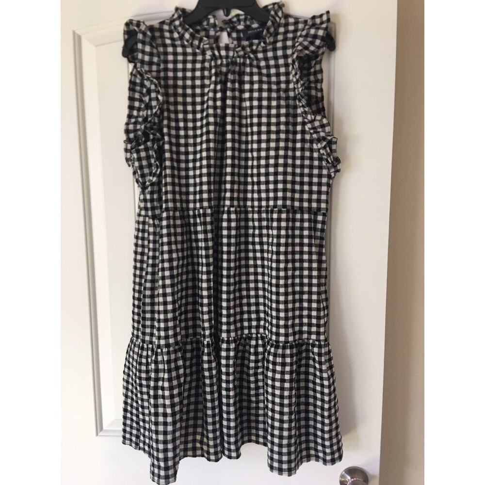 NWT❤️Maeve Lida Ruffled Mini Dress szL - Picture 2 of 7
